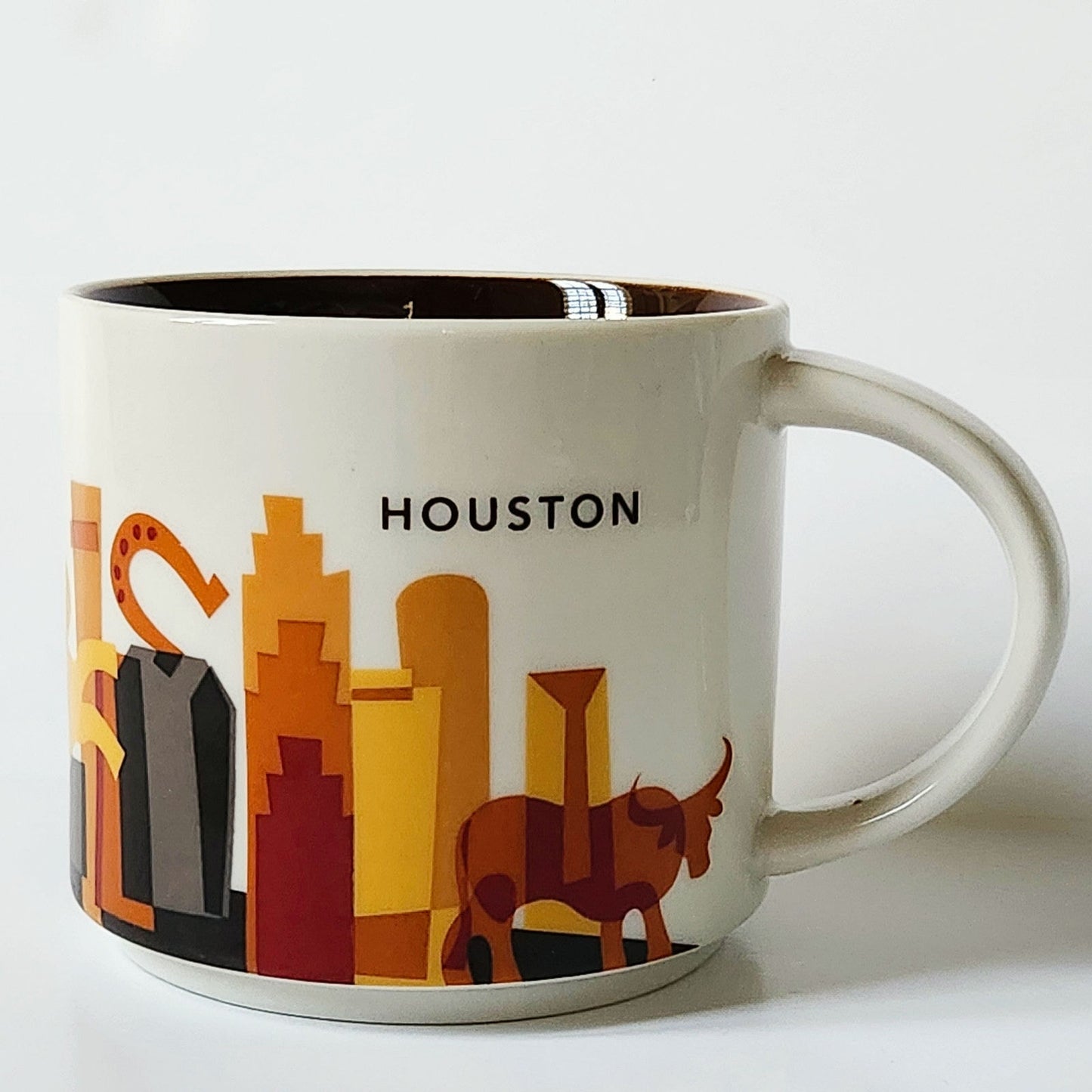 Rare Starbucks “You Are Here” Collection Houston, Texas Mug • 14 oz • Space City