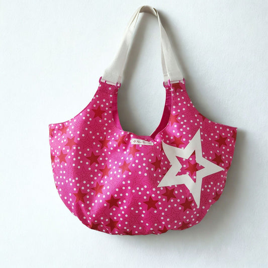 🌟 American Girl Pink Doll Tote – Fits 2 Dolls! Pink Star Shoulder Bag 🌟