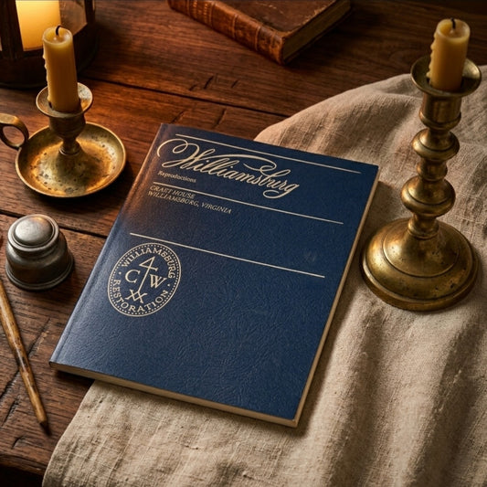 Vintage 1988 Colonial Williamsburg Catalog of Craft House Reproductions