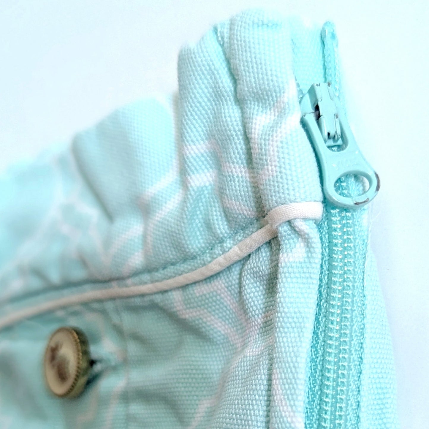 Janie and Jack Toddler Fresh Mint Tile Shorts | Girls 3 | Pineapple Buttons