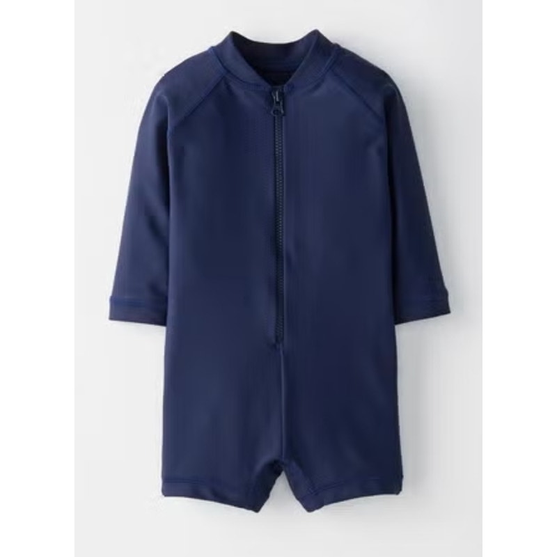 Hanna Andersson Navy Sunblock Swimmy Rash Guard Suit Size 18-24 Months | 80 cm