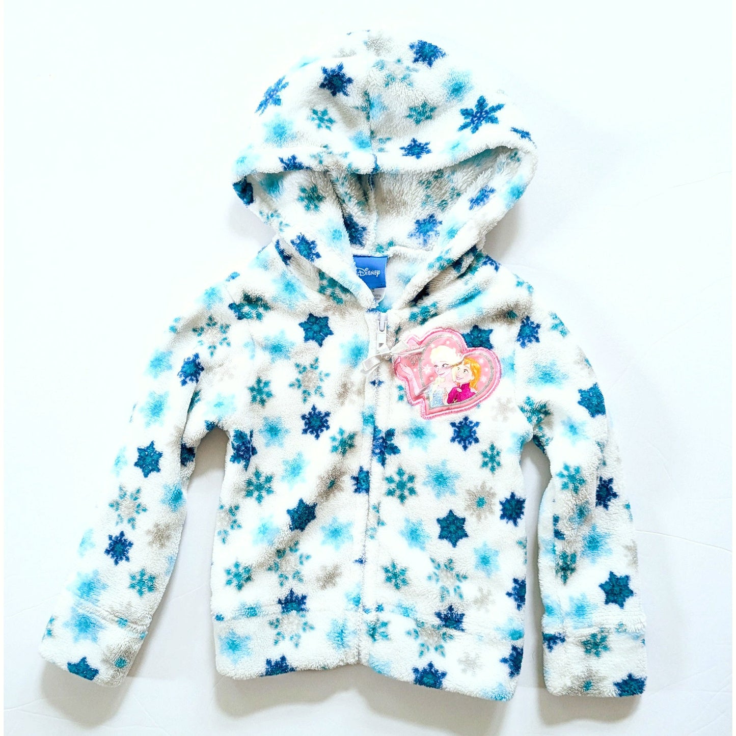 ❄️ Disney Frozen Elsa & Anna Fleece Hoodie Jacket | Toddler Girls Size 2T ❄️