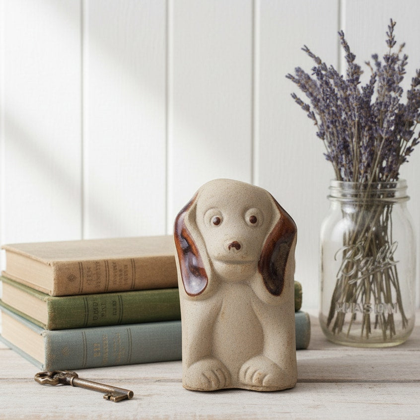 Vintage Ceramic Dog Figurines – Mid-Century Poodle, Spaniel & Dalmatian Collection