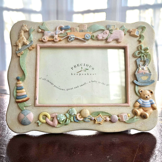 Vintage Russ Berrie “Precious Keepsakes” Nursery Frame 4x6