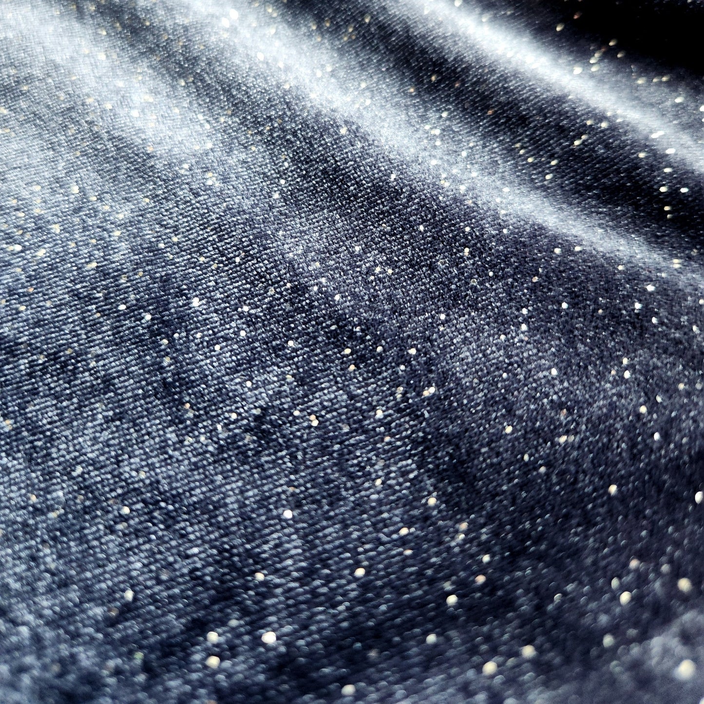 Crewcuts Girls’ Sparkle Velvet Dress Navy Blue XL – Long Sleeve Tulle Glitter Star Skirt Party Dress