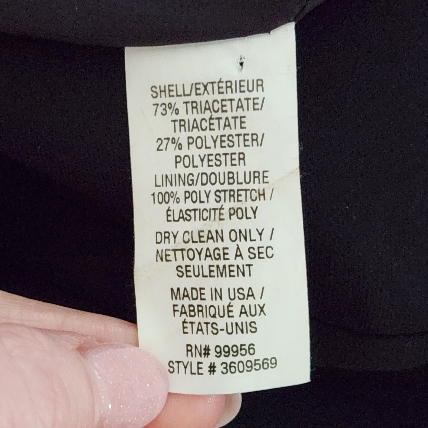 Shoshanna Women's Caldwell Puff Sleeve Faux Wrap Midi Dress – Jet Black – Size 8