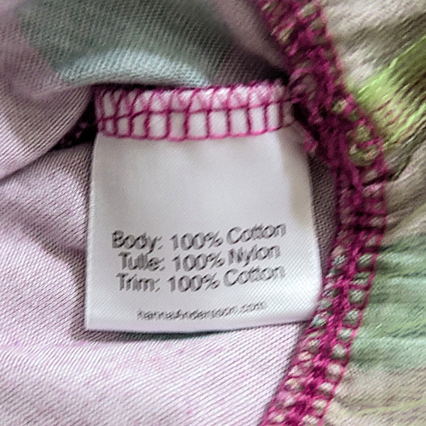 Hanna Andersson Ruffle Up Dress | Purple Green Polka Dot Tulle | Girls Size 130cm / 8