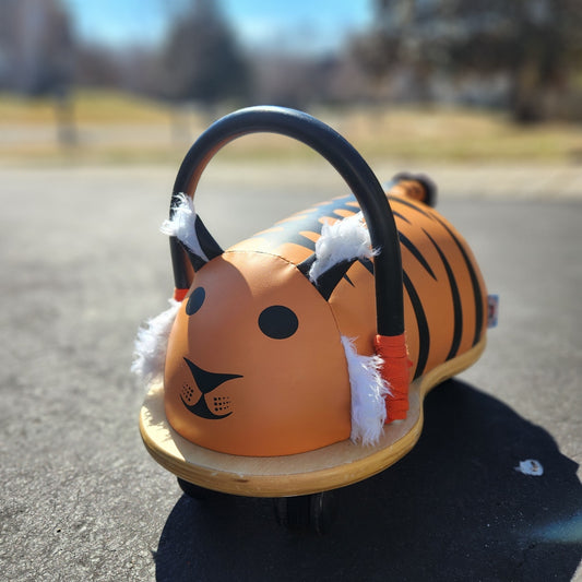 Prince Lionheart Wheely Bug Tiger Small Toddler Ride-on Multidirectional Scooter