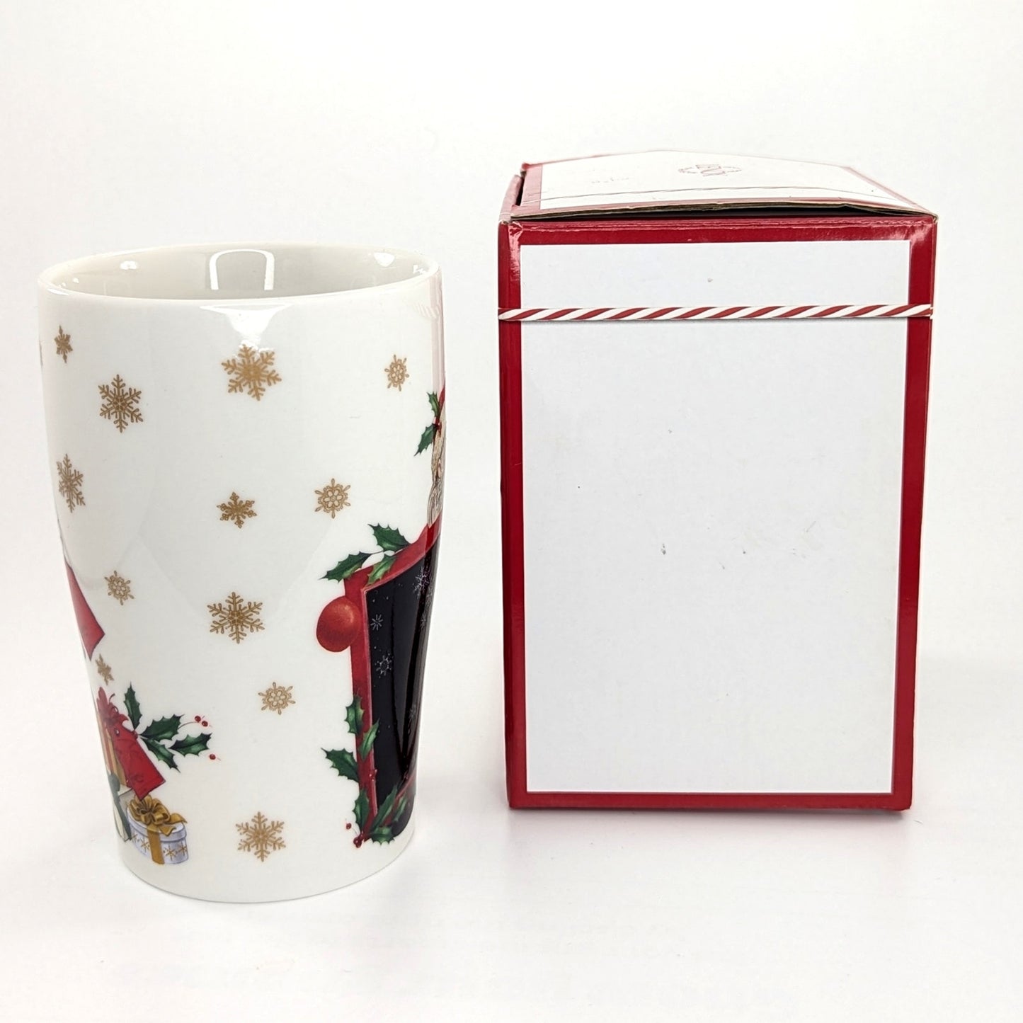 Lenox Christmas Heat Changing Santa Magic Mug – 14 oz Porcelain Holiday Coffee Cup, New in Box | Home