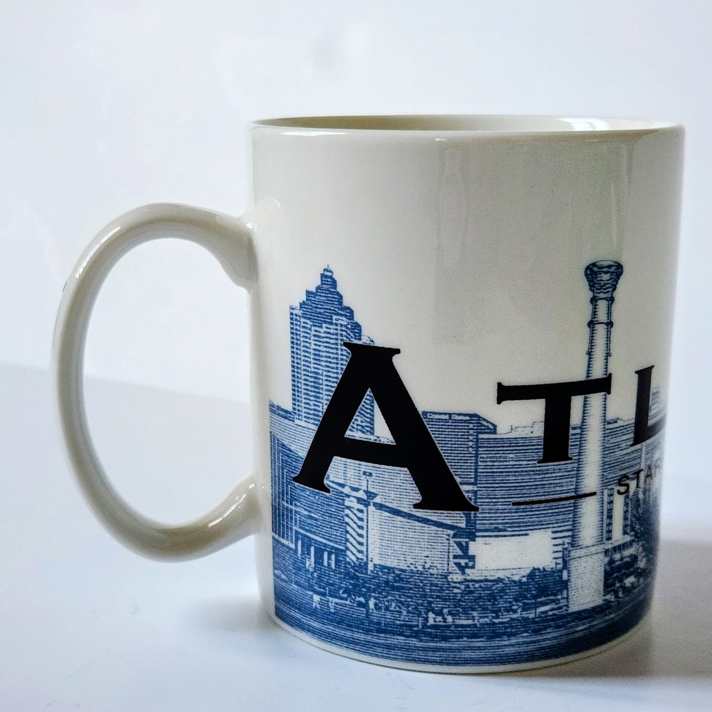 RARE Vintage 2002 Starbucks Barista Skyline Series One Mug – ATLANTA / HOTLANTA