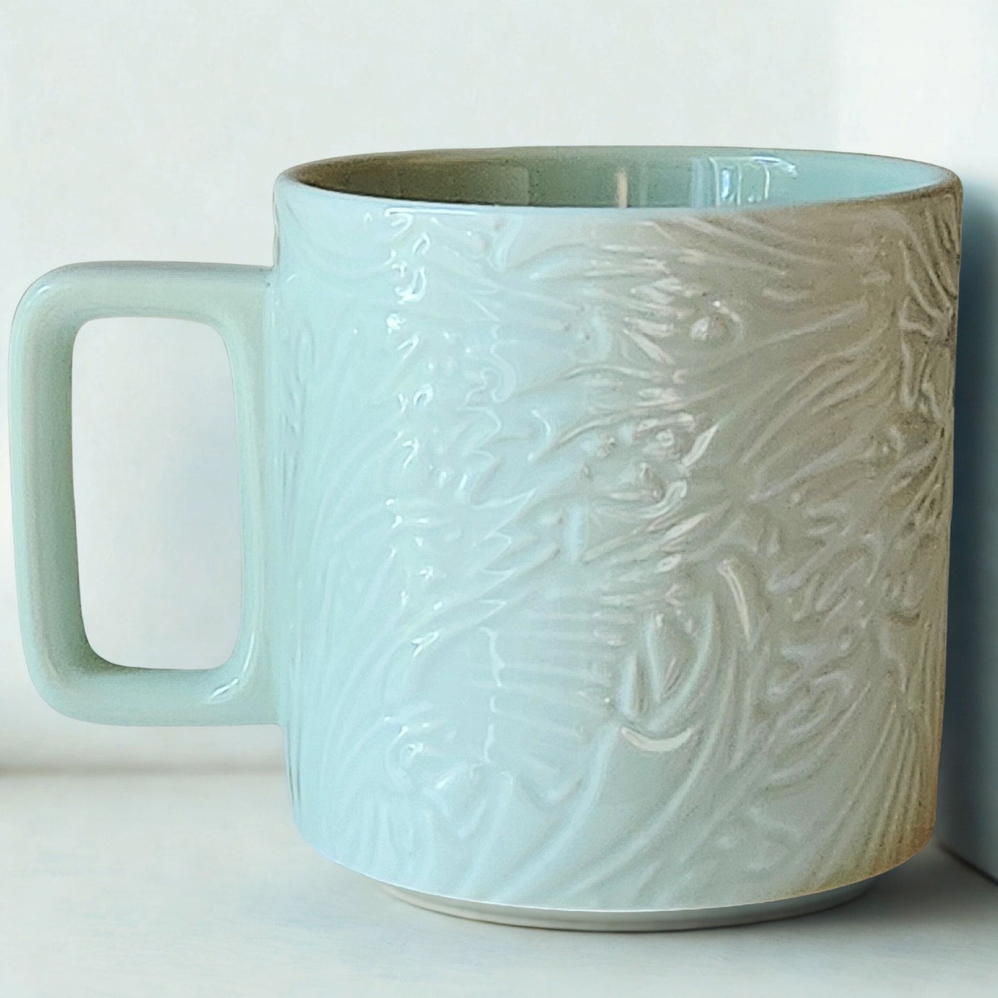 Starbucks 2022 Mint Green Anniversary Siren Mermaid Tail 14 oz Ceramic Mug | Home