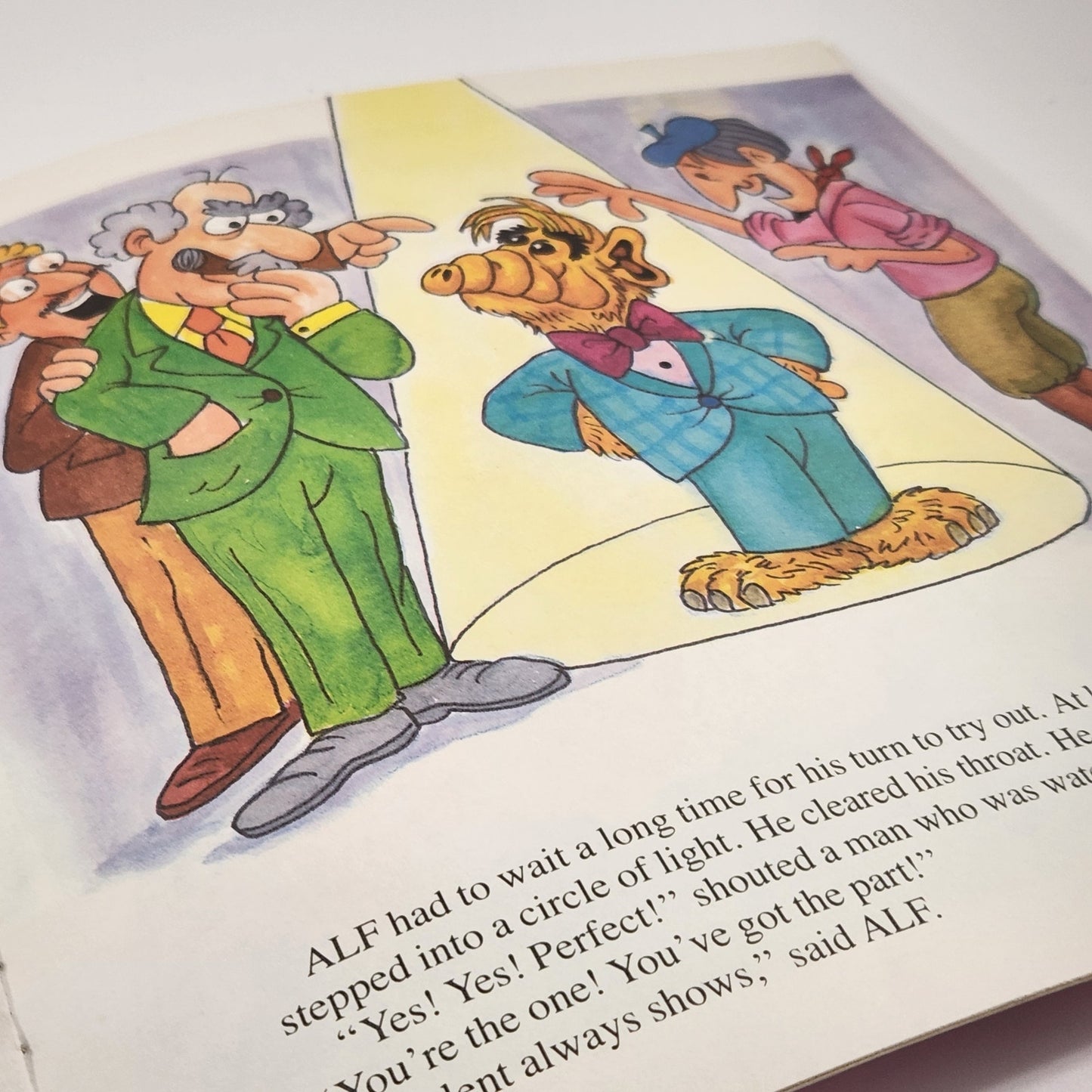 Vintage 1987 ALF Book – Mission to Mars – Checkerboard Press | 1980s Nostalgia