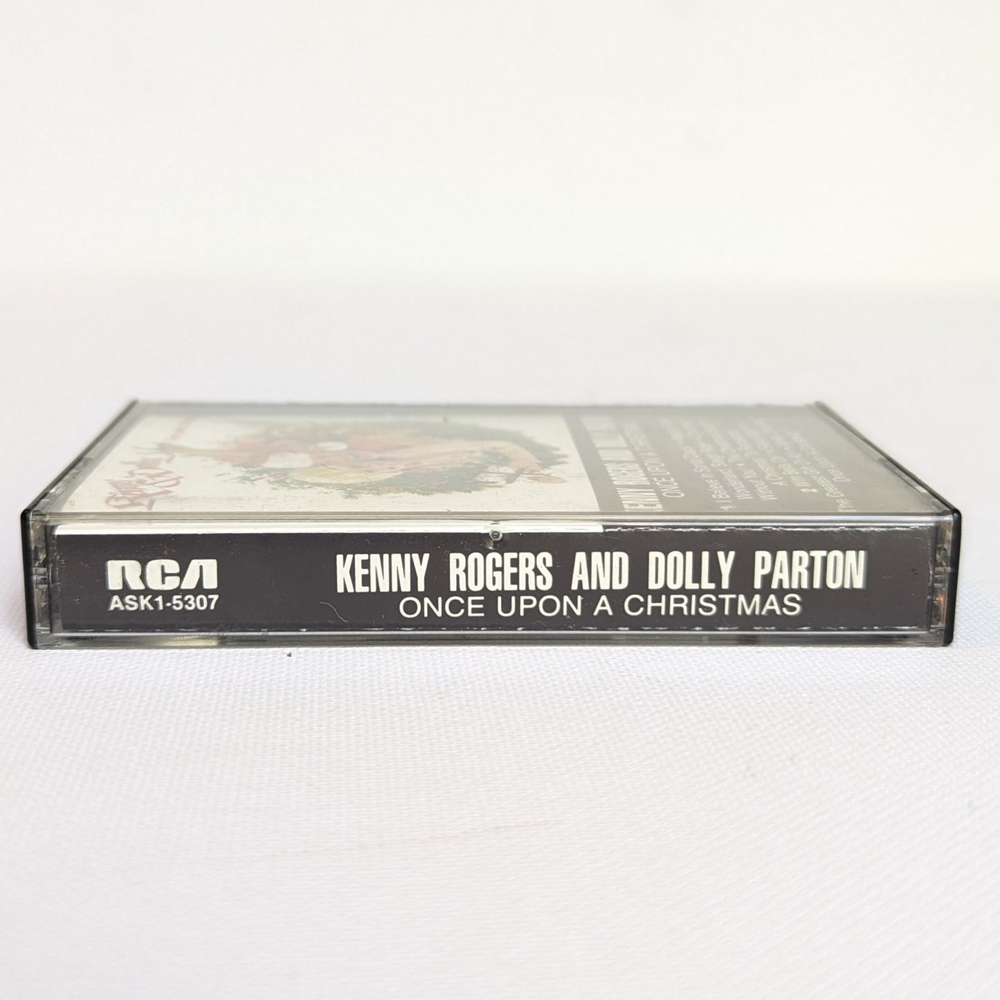 🎄 Vintage 1984 Kenny Rogers & Dolly Parton Cassette – Once Upon A Christmas 🎶