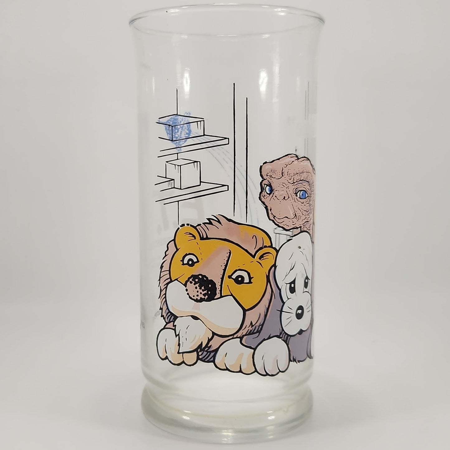Vintage 1982 E.T. "HOME" Glass | Pizza Hut Limited Edition Collector’s Series
