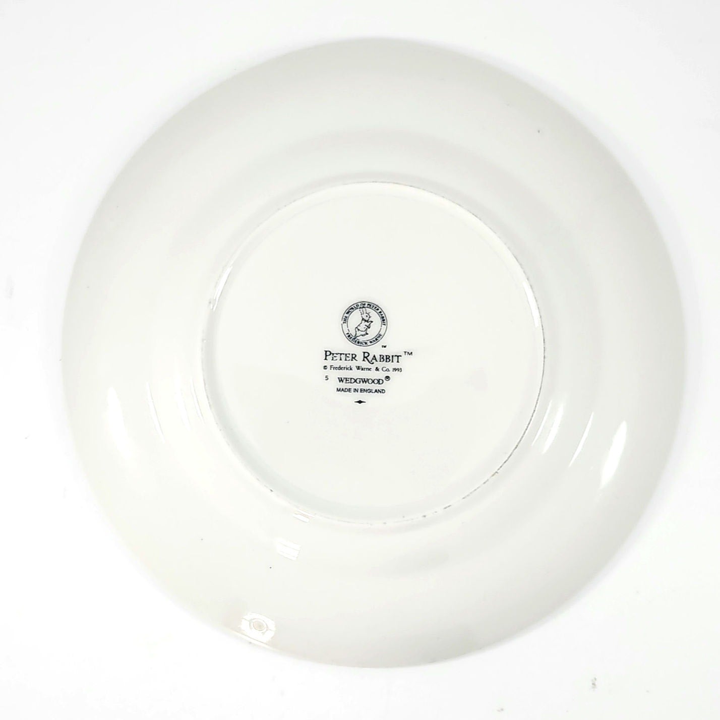 Vintage 1990s Wedgwood Beatrix Potter Peter Rabbit Plate & Mrs. Tiggy-Winkle Mug | Kids Home