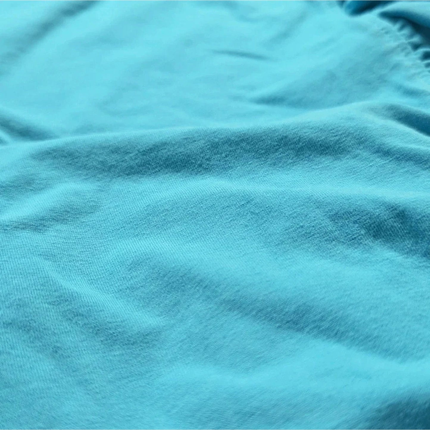 Hanna Andersson Turquoise Ruffle Play Dress | 100% Cotton | Girls Size 5 /110 cm