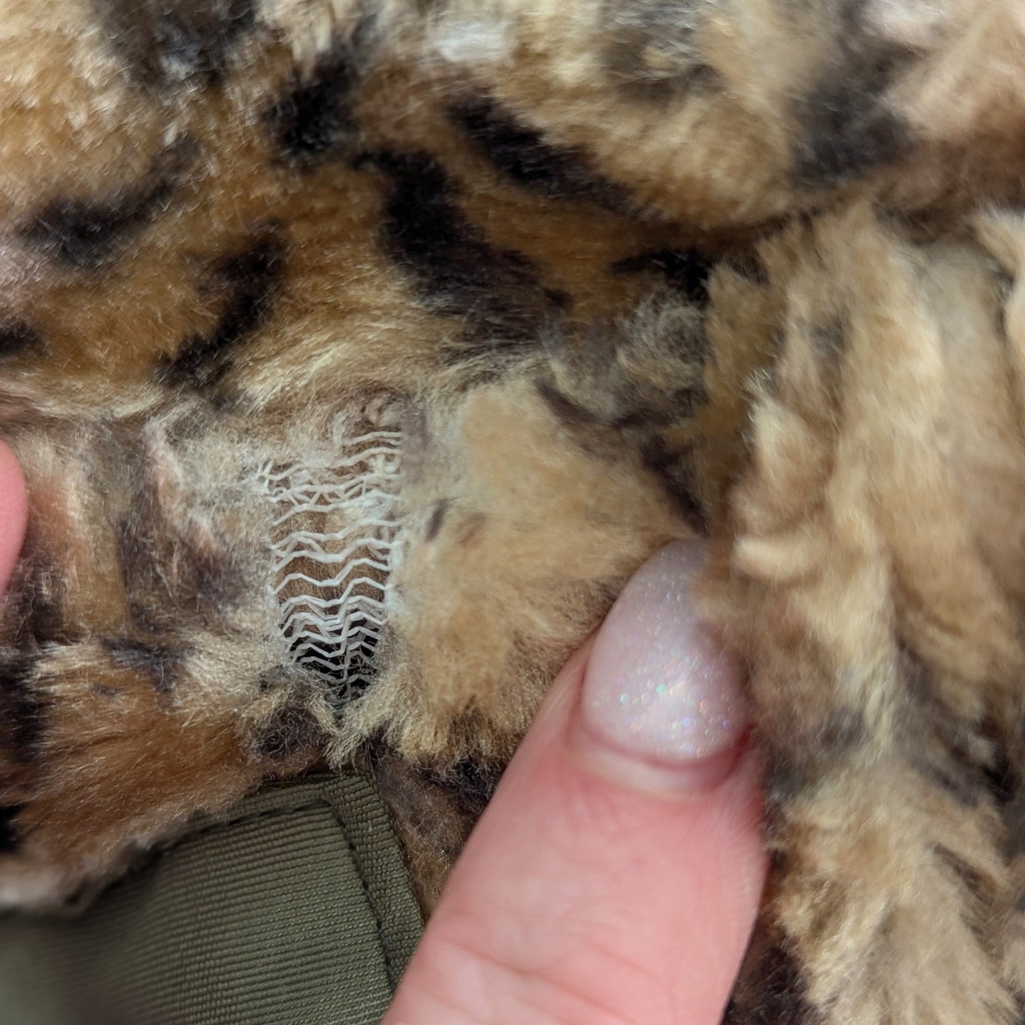 Urban Republic Baby Anorak Jacket | Parka Faux Fur Hooded Coat | Size 12M