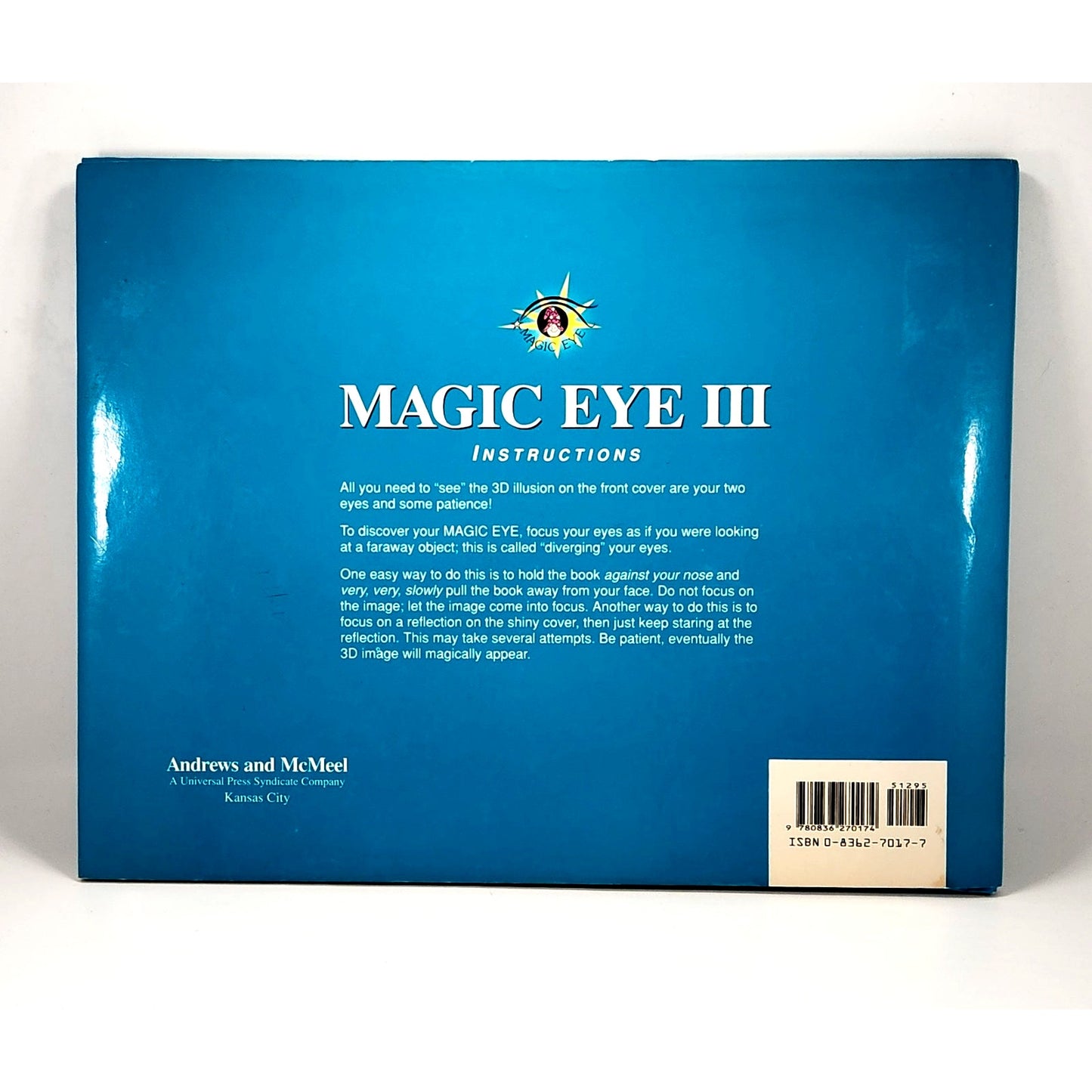 Magic Eye III: Visions – A New Dimension in Art | 1994 3D Illusions Book