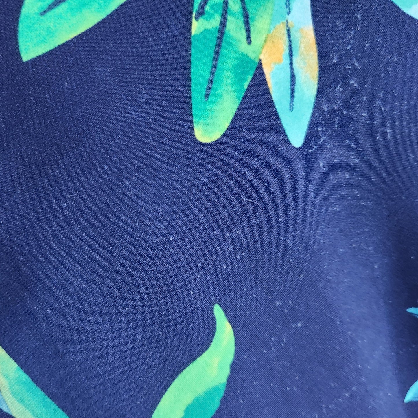 Market & Spruce Women's Sleeveless Blue Floral Hellena Wrap Maxi Dress | Size L