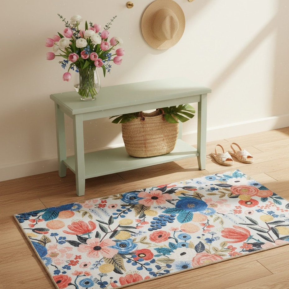 Atelier Collection Garden Party Multi Accent Rug – 2′3″ × 3′9″ (NWT)