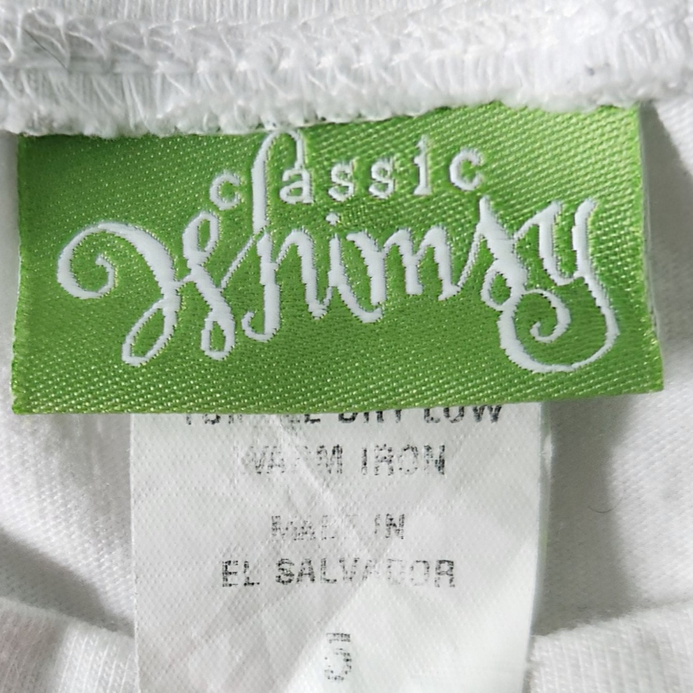 🦁Classic Whimsy Toddler Jungle Animal Smocked Tee – Safari Embroidered Shirt, Kids Size 5