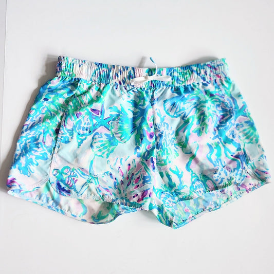 Lilly Pulitzer Run Around Shorts | CraySea Seashell Amethyst Tint | Women's XS