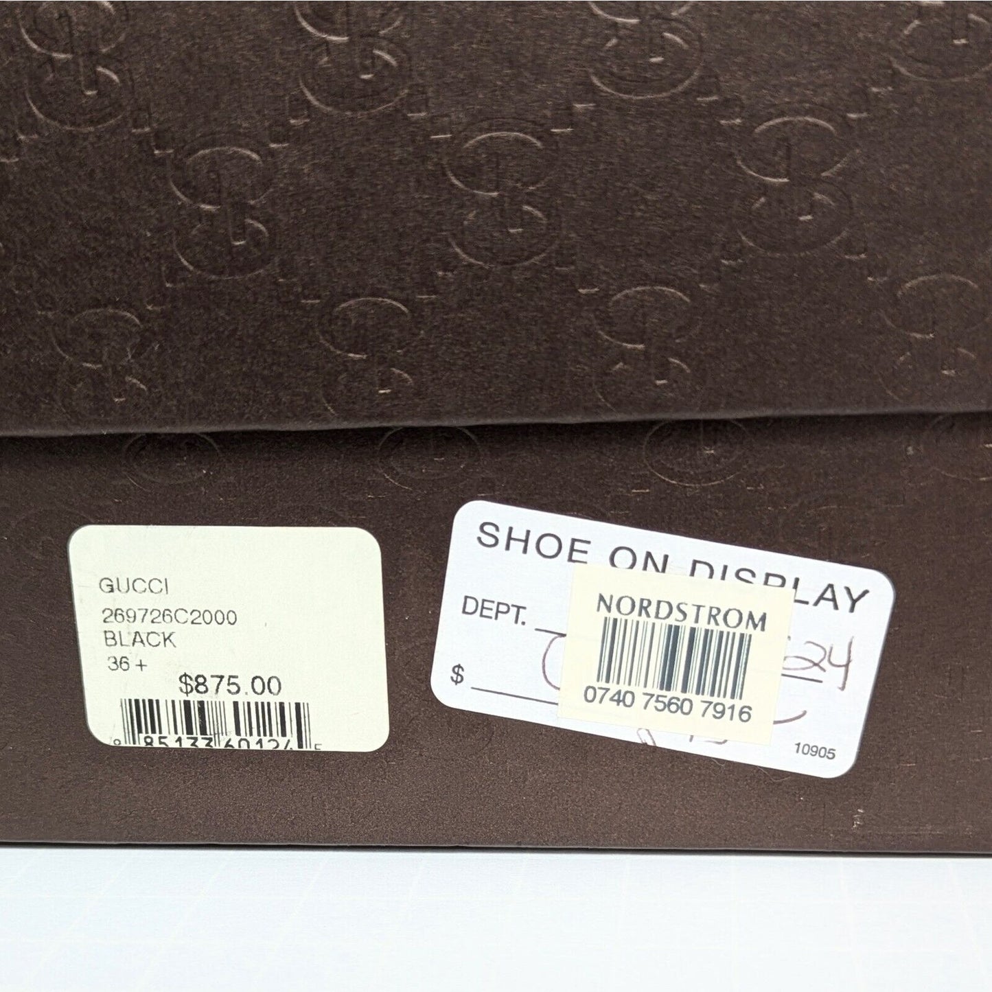 Gucci Betty High Heel Platform Bootie Size 36.5 | 6.5 Black Suede Bamboo Tassel