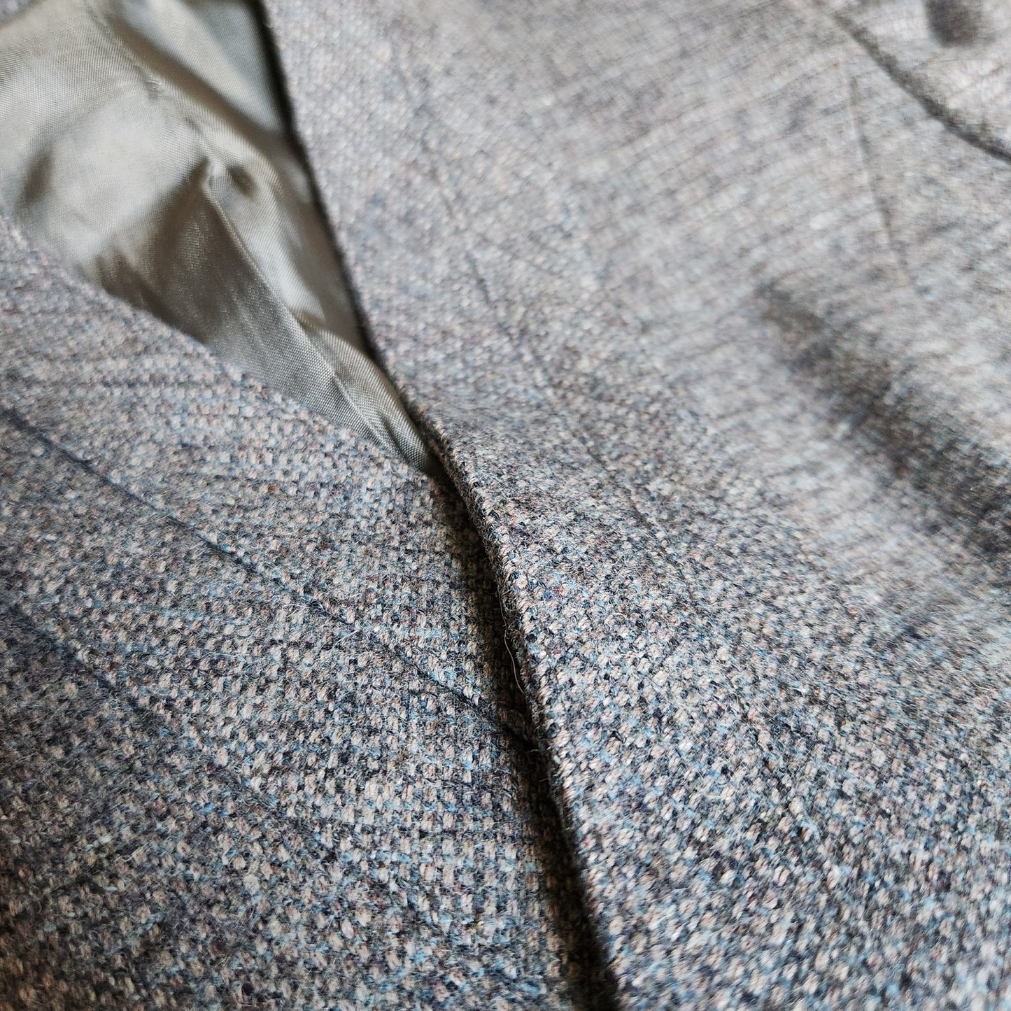 Vintage 1980s Peabody House Wool-Blend Blazer | Shawl Collar Wrap | Women's Size 7/8 S/M