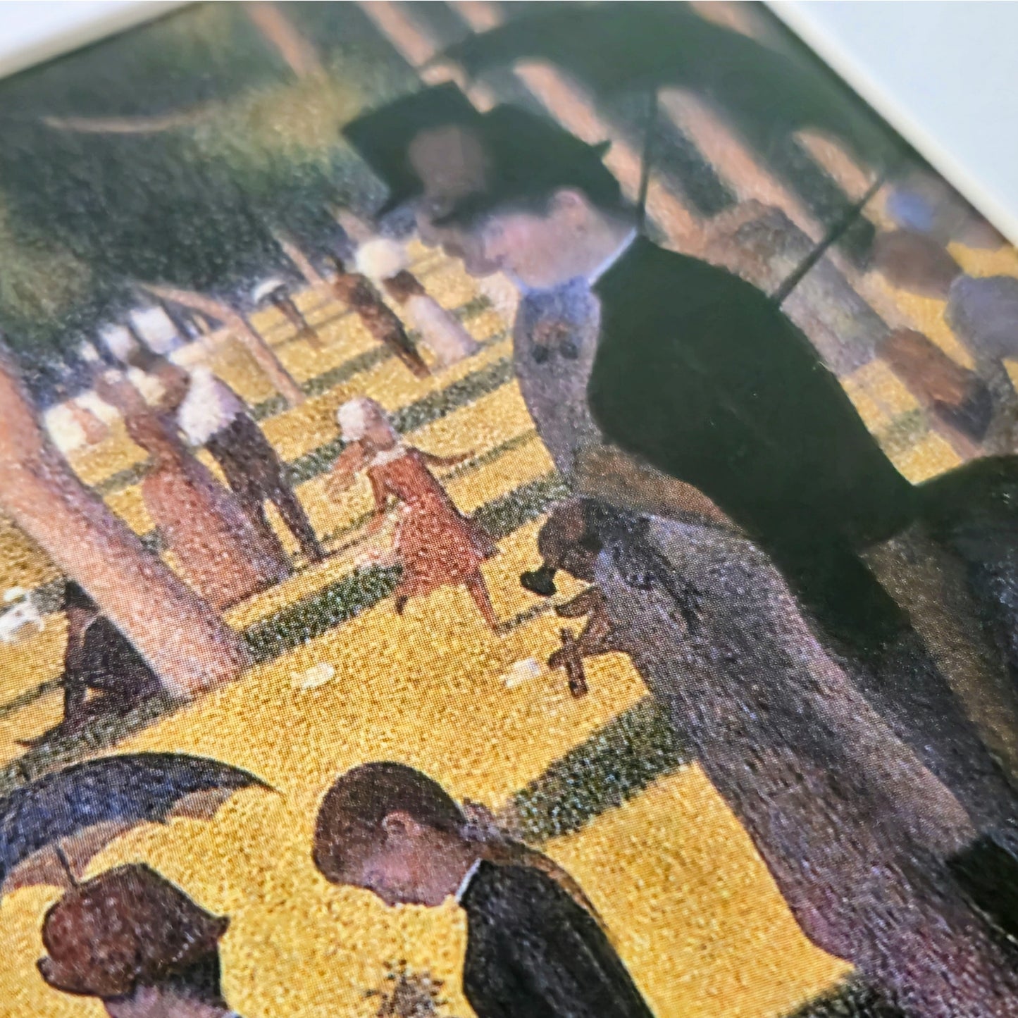 A Sunday Afternoon on the Island of La Grande by Seurat | Seine Framed Print