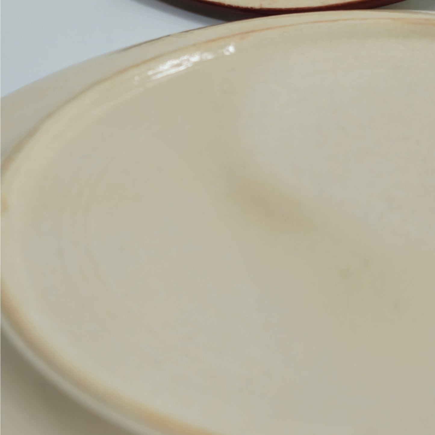 Vintage Hand-Painted Ceramic Strawberry Trio Server