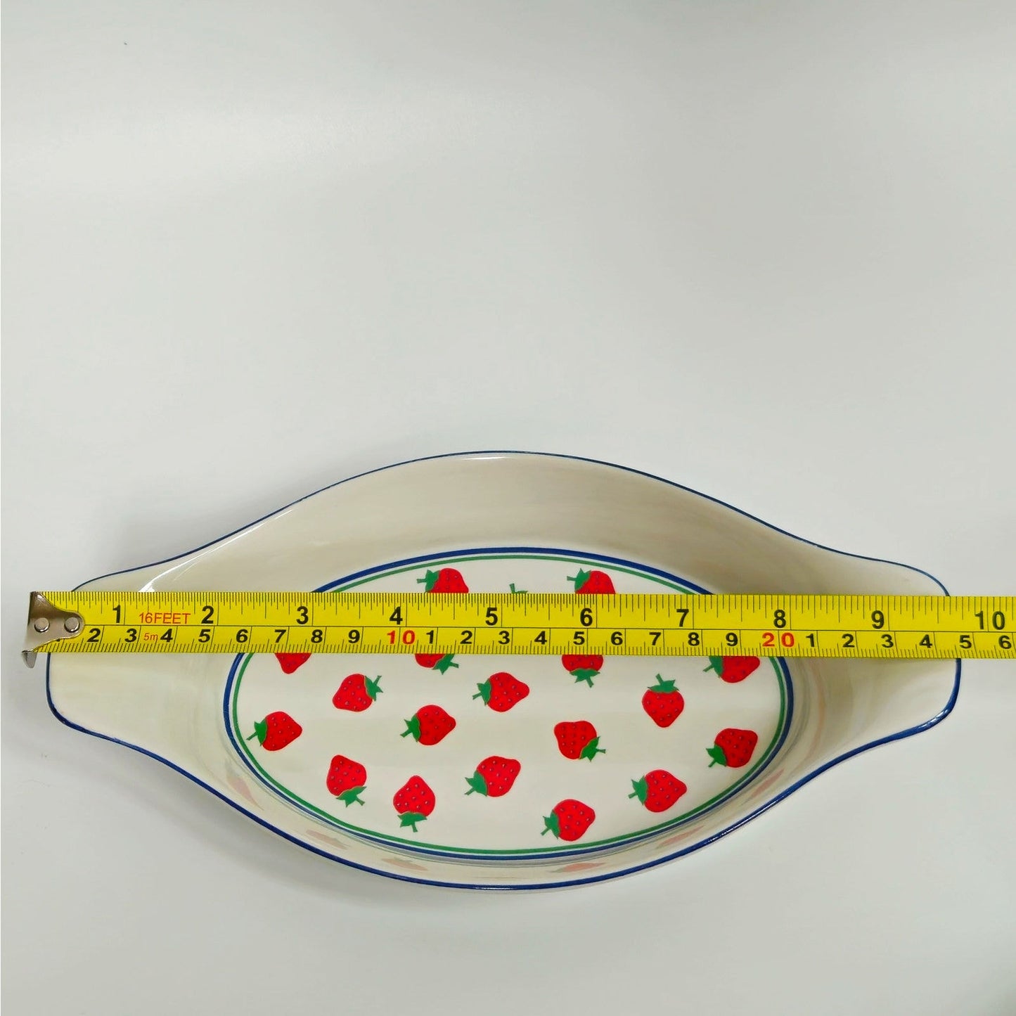 Vintage 1980s Strawberry Fields Ceramic Au Gratin Baker (Multiple Available)