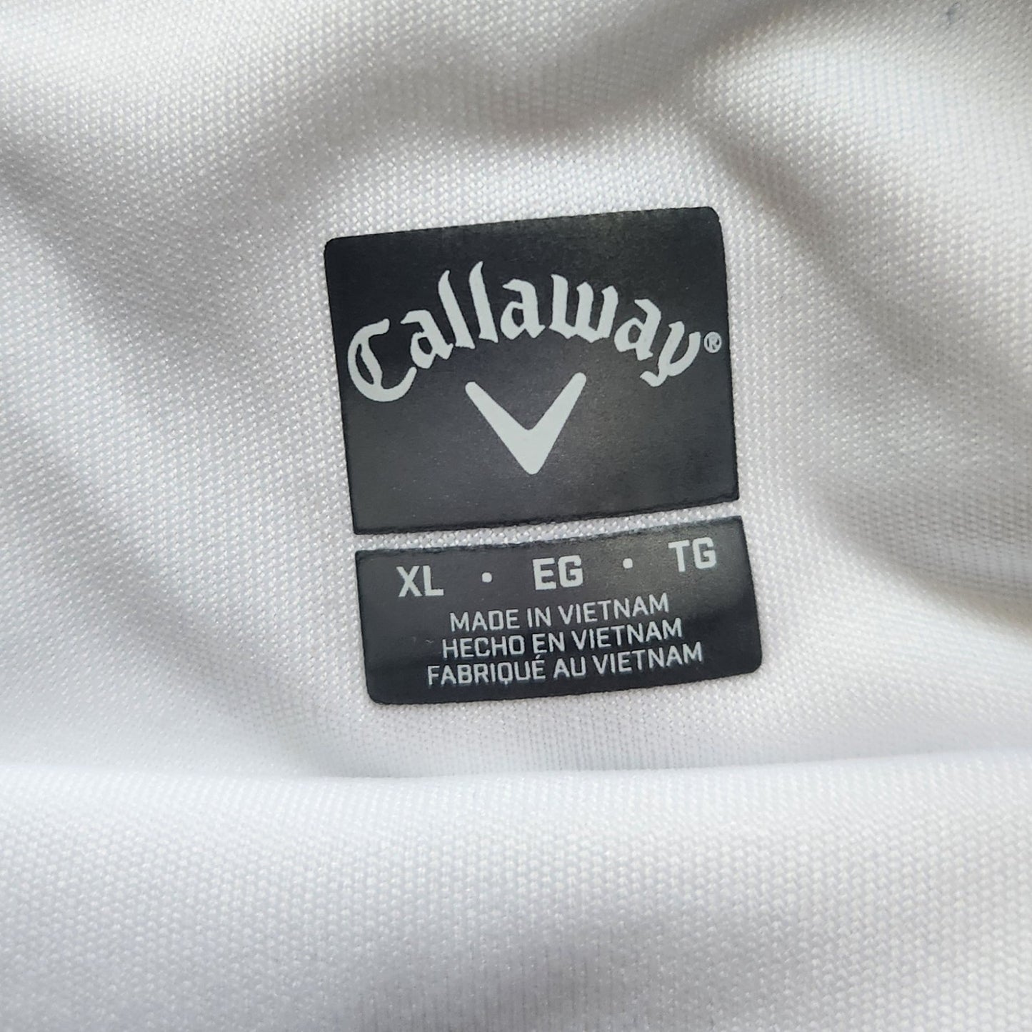 Callaway Women’s White Golf Skirt Skort XL – Breathable Performance Opti-Dri Moisture Wicking
