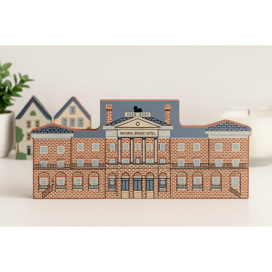 Natural Bridge Hotel, Virginia Shelf Sitter – 1997 Apple Barn Exclusive