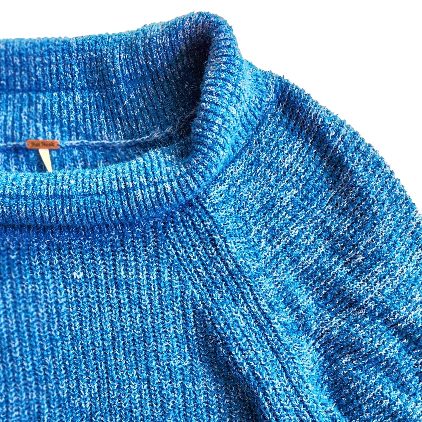 Edessa Pullover Knit Sweater Deep Sea Combo Blue | Women's M