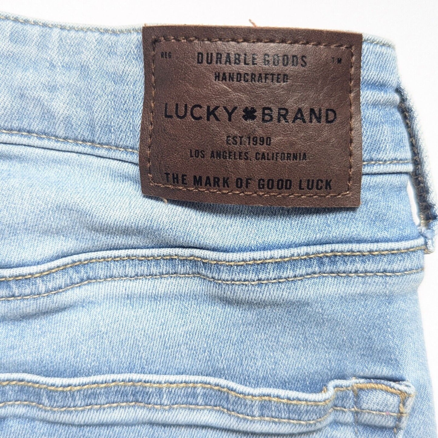 High Rise Bridgette Skinny Jean Light Wash Zip Fly | Women's 8 / 29