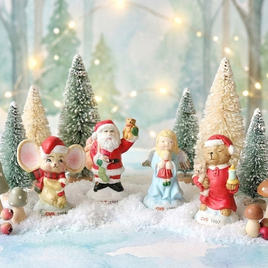 Vintage CVS Christmas Ornament Set (1994–1997)