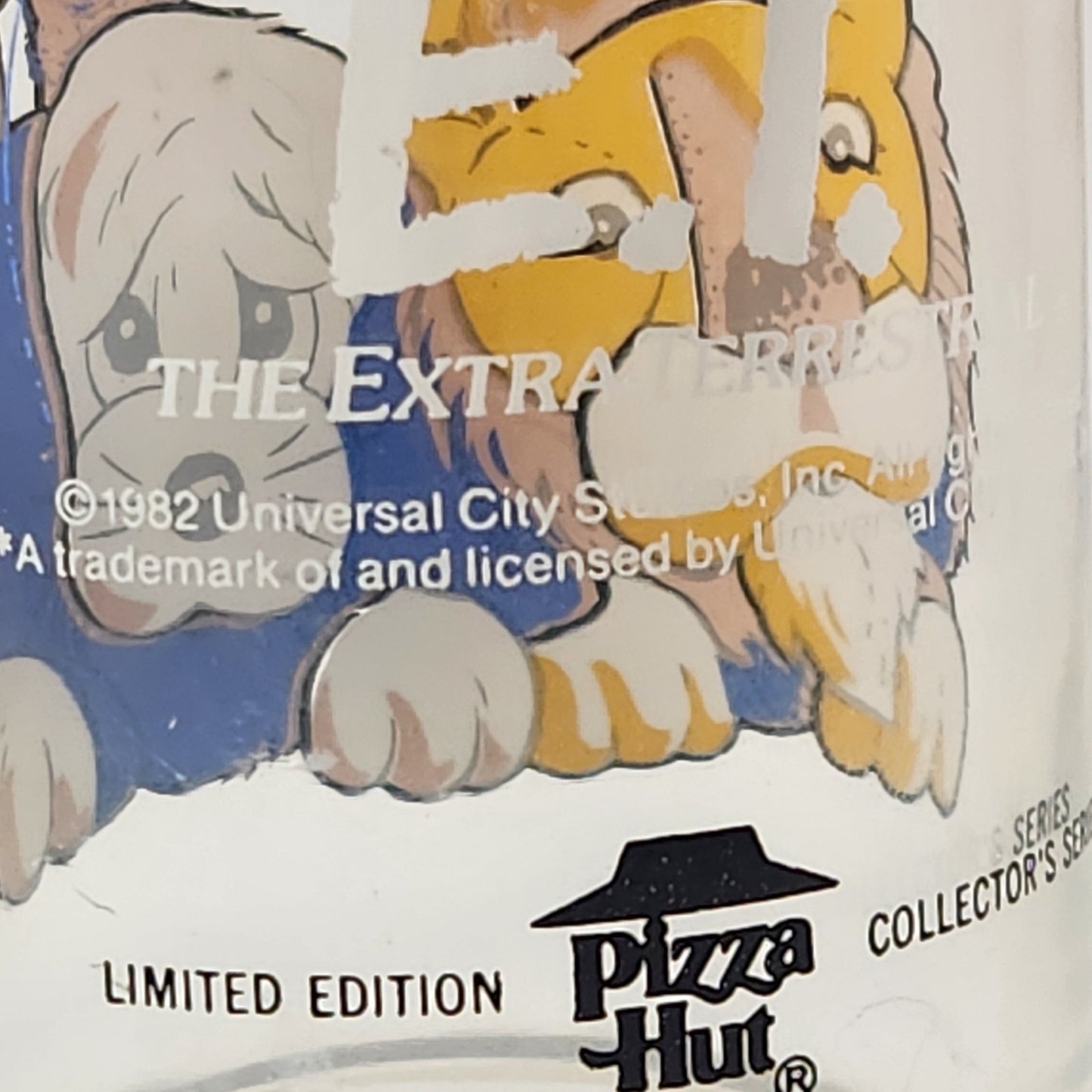 Vintage 1982 E.T. "HOME" Glass | Pizza Hut Limited Edition Collector’s Series