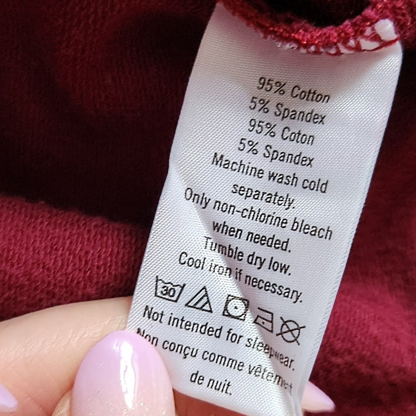 Janie and Jack Girls Burgundy Hooded Dress | French Terry Drop Waist Ruffle Sleeve | Size 5