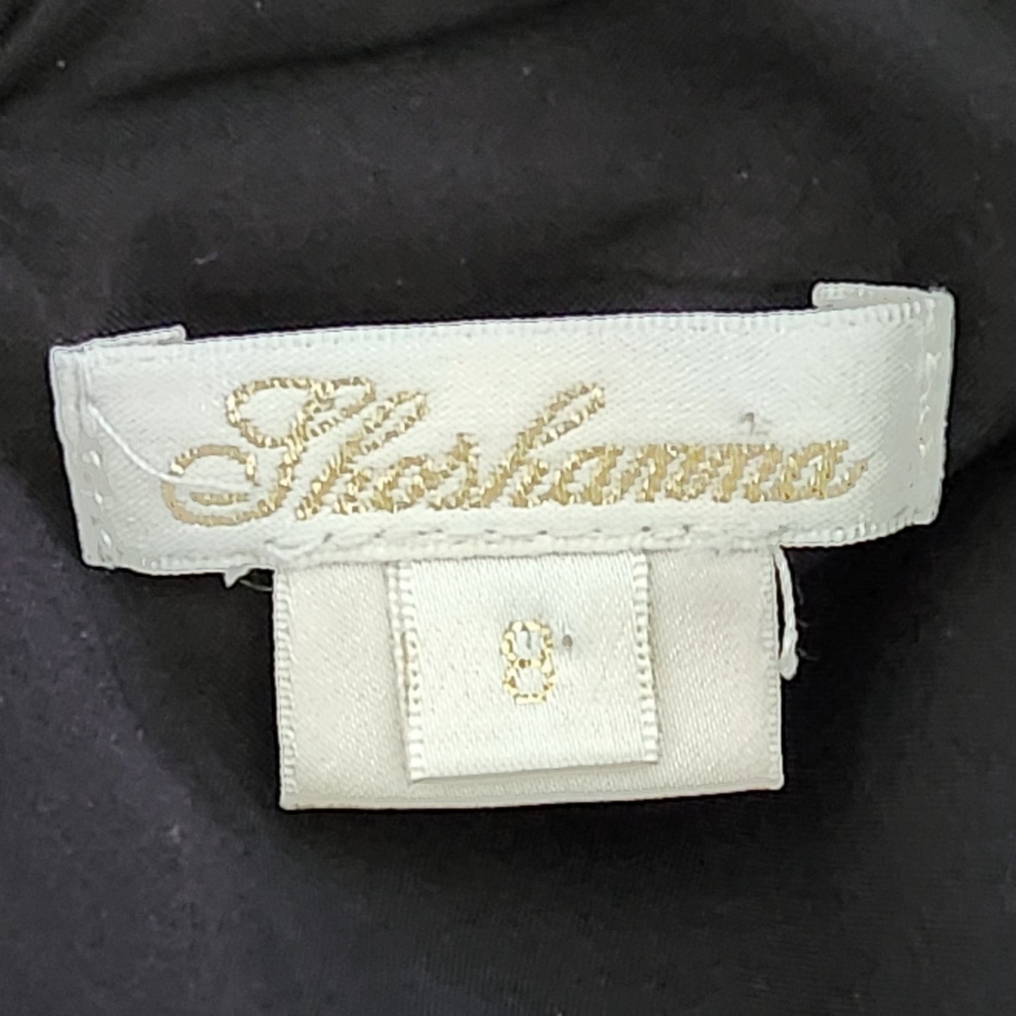 Shoshanna Women's Caldwell Puff Sleeve Faux Wrap Midi Dress – Jet Black – Size 8