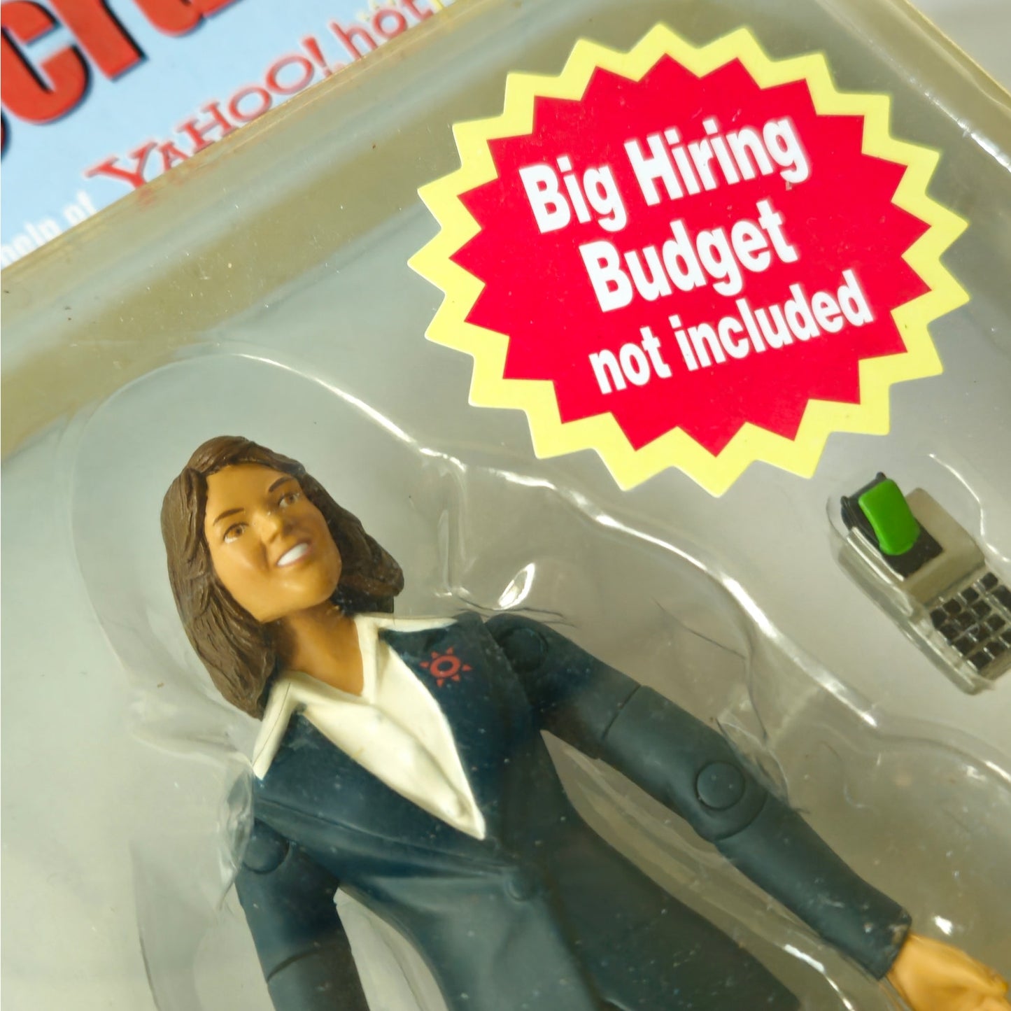 2005 Yahoo! HotJobs Super Recruiter Action Figure | New in Original Packaging | HR Promo Collectible