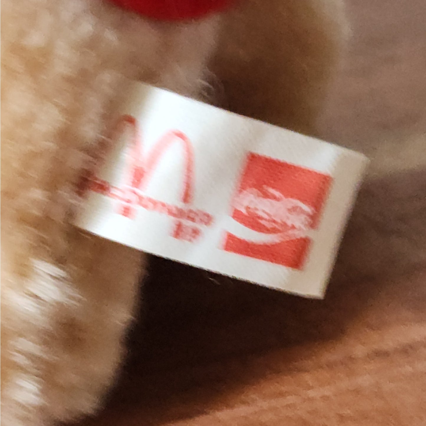 Vintage McDonald’s Holiday Gift Bundle | 2001 “Duh, Happy Holidays” Plate & 1985 Plush Reindeer Ornament