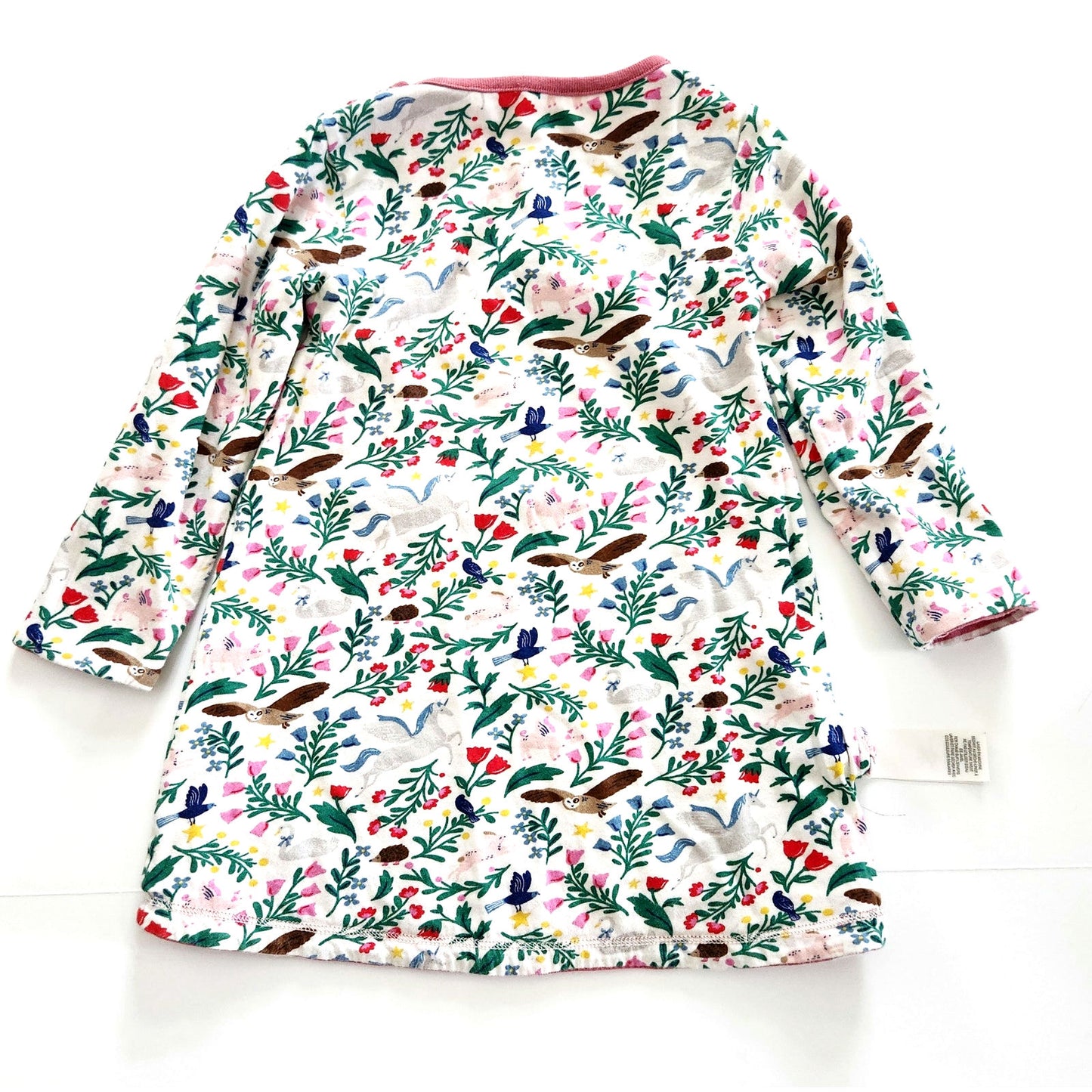 🌸 Baby Boden Reversible Bunny & Floral Dress | Easter Spring Outfit | 18-24 Months / 92 cm