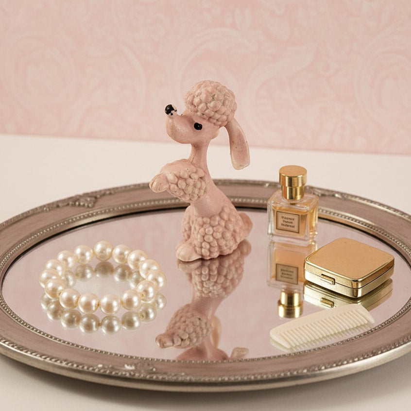 Vintage Ceramic Dog Figurines – Mid-Century Poodle, Spaniel & Dalmatian Collection