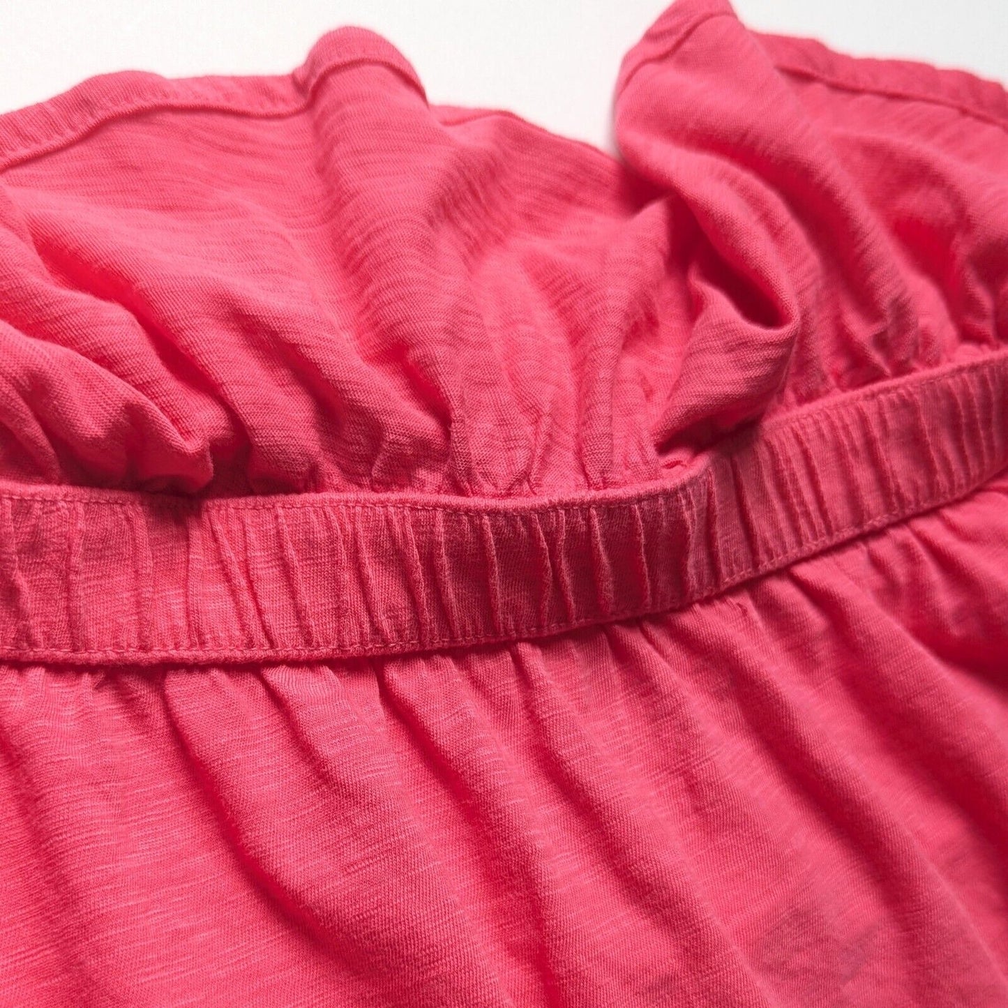 Lilly Pulitzer Wiley Tube Top | Lipstick Pink Ruffle | Pima Cotton | Women's M