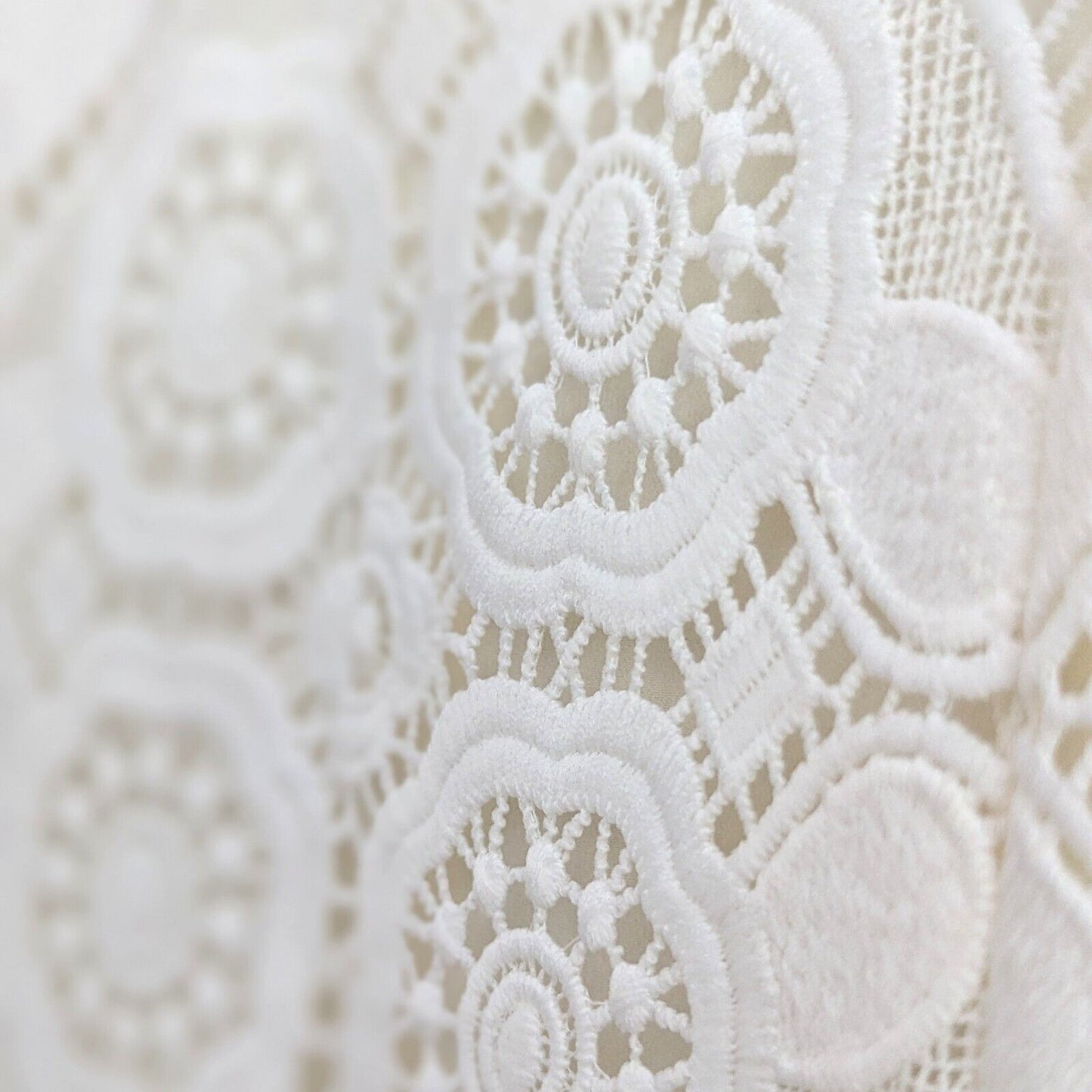 Laundry by Shelli Segal Ivory Eyelet Lace Sleeveless Sheath Dress Women’s Size 6