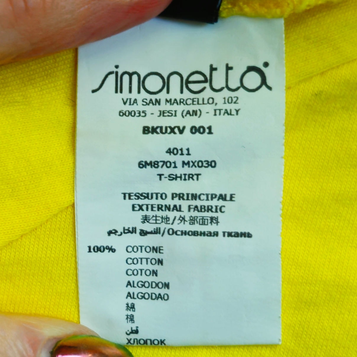 Balmain Paris Kids Logo T-Shirt | Vibrant Yellow 100% Cotton | Youth Size 10 / M