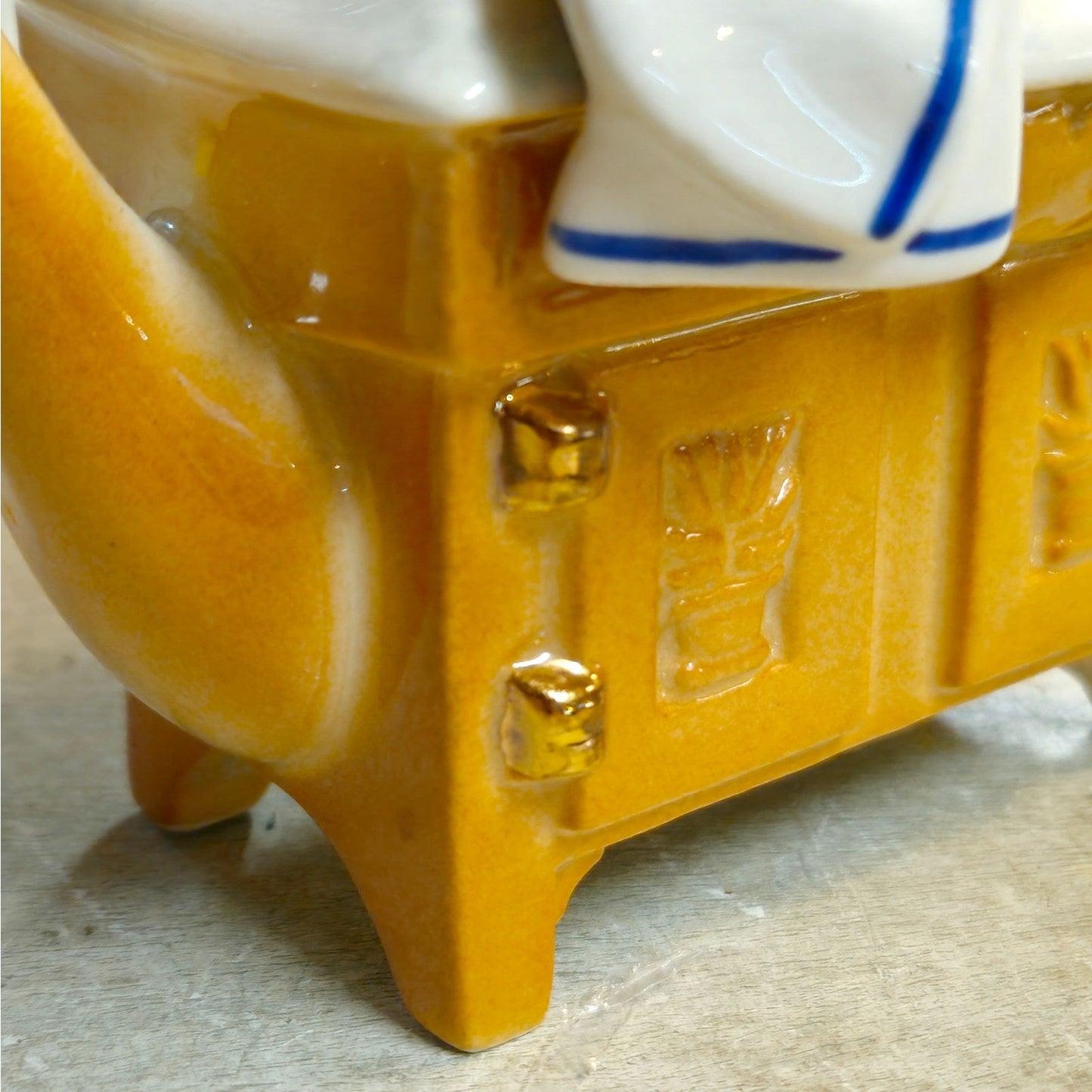 1990s Paul Cardew Designs Mini Victorian Washstand Teapot