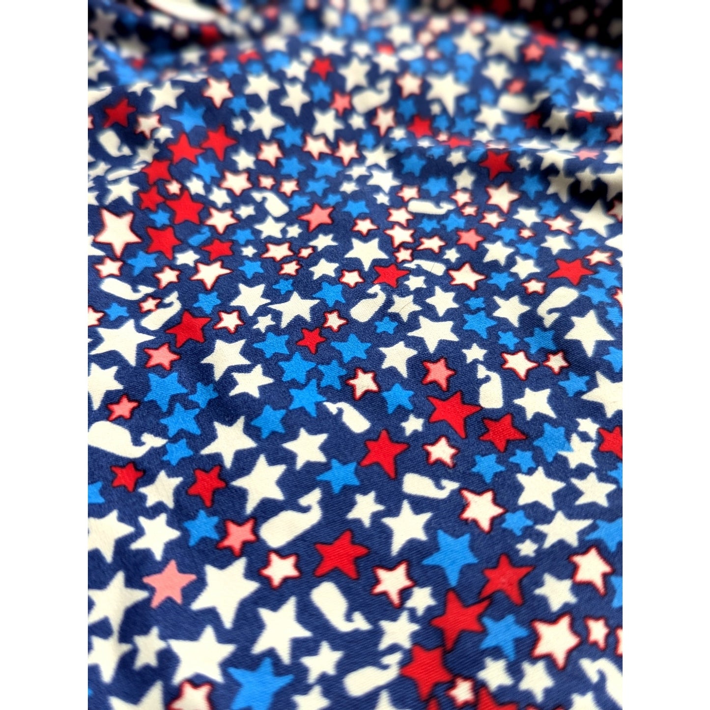 Vineyard Vines Girls Red White Blue Patriotic Tankini Top Size XS 5/6 EUC