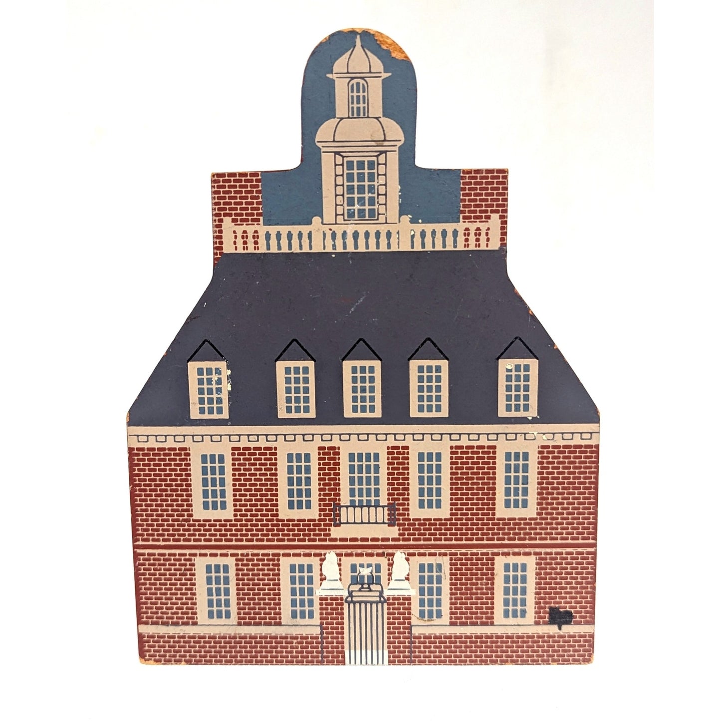 🏛️ Cat’s Meow Vintage 1993 Williamsburg Series Governor’s Palace Shelf Sitter – 6.5” x 5” – Virginia | Home