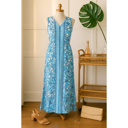 🌸 NWT Lilly Pulitzer Women's Donna Maxi Romper Succulent Blue Pop Up Coronado Crab Size 00